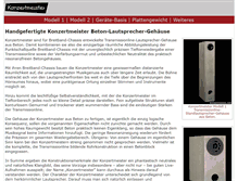 Tablet Screenshot of konzertmeister.net